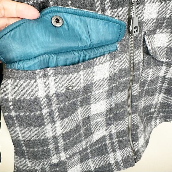 Toad & Co Breckinridge Parka Women's Size XS Plaid Quilted Zip Puffer Jacket - Picture 10 of 13
